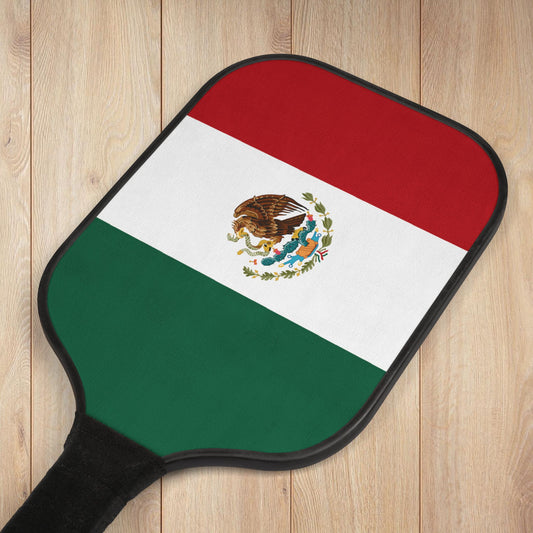 Mexico Flag Pickleball Kit