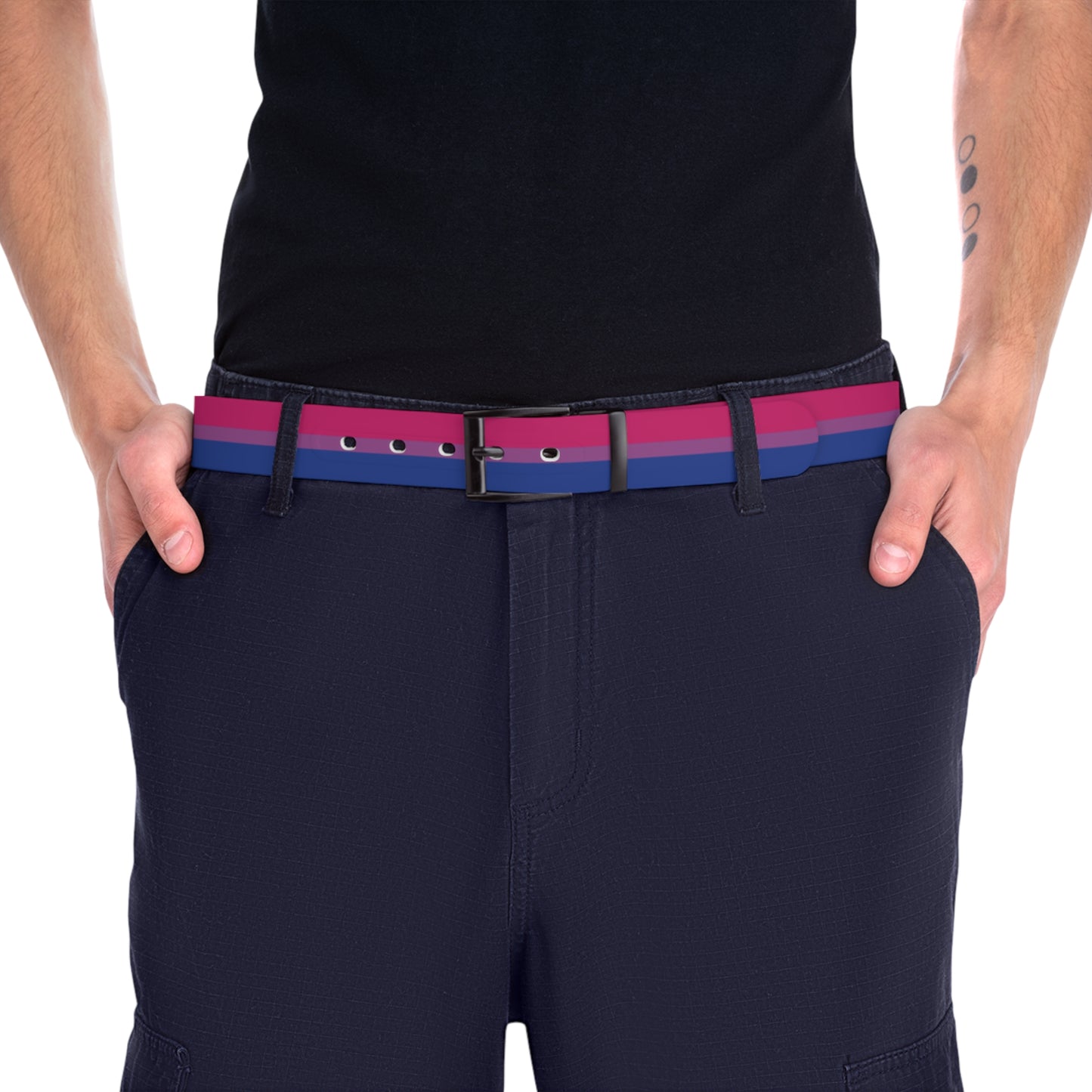 Bisexual Pride Flag Belt