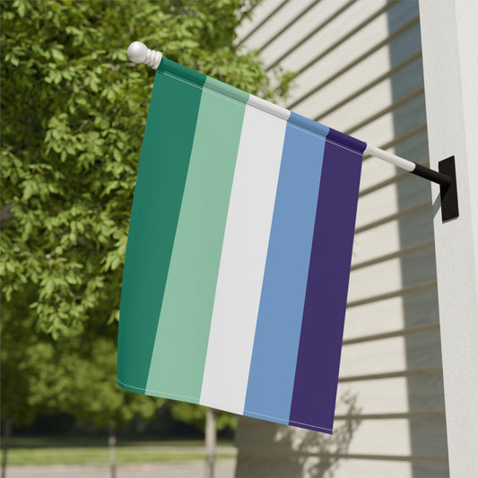 24.5'' × 32'' Gay Men Pride 5-Stripe Garden Banner