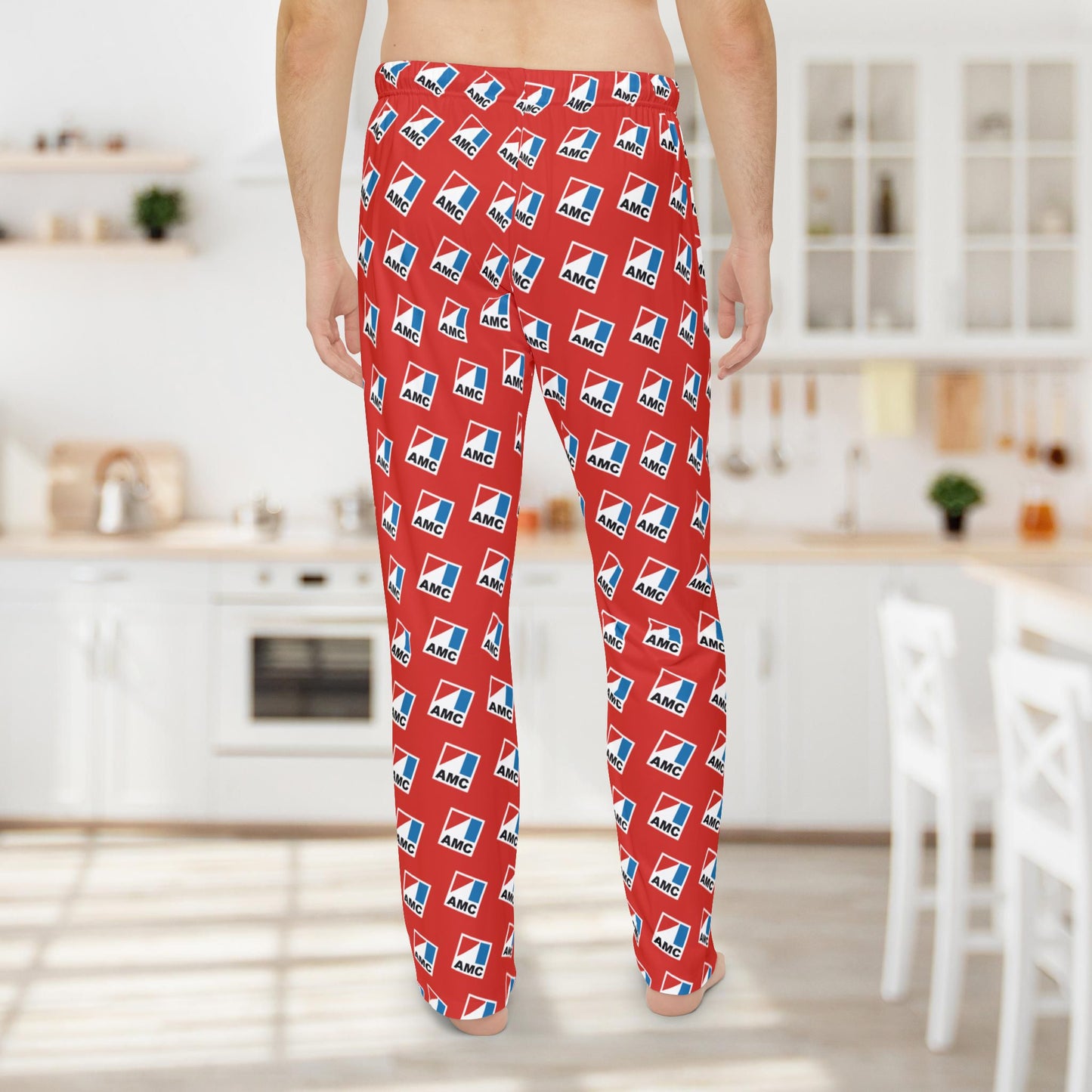 AMC Logo Men’s Red Pajama Pants