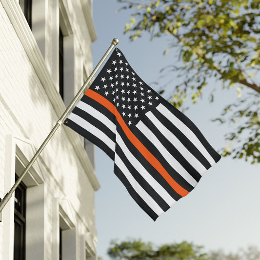 36'' × 60'' USA Thin Orange Line American Flag with Grommets