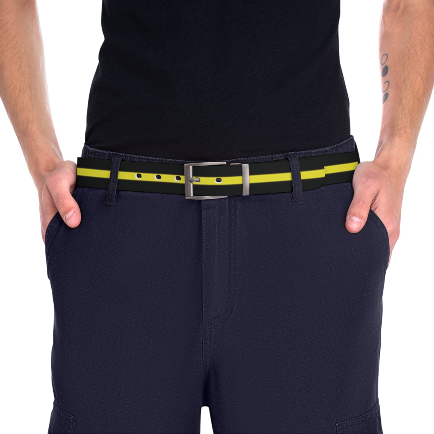 Thin Yellow Line Flag Belt