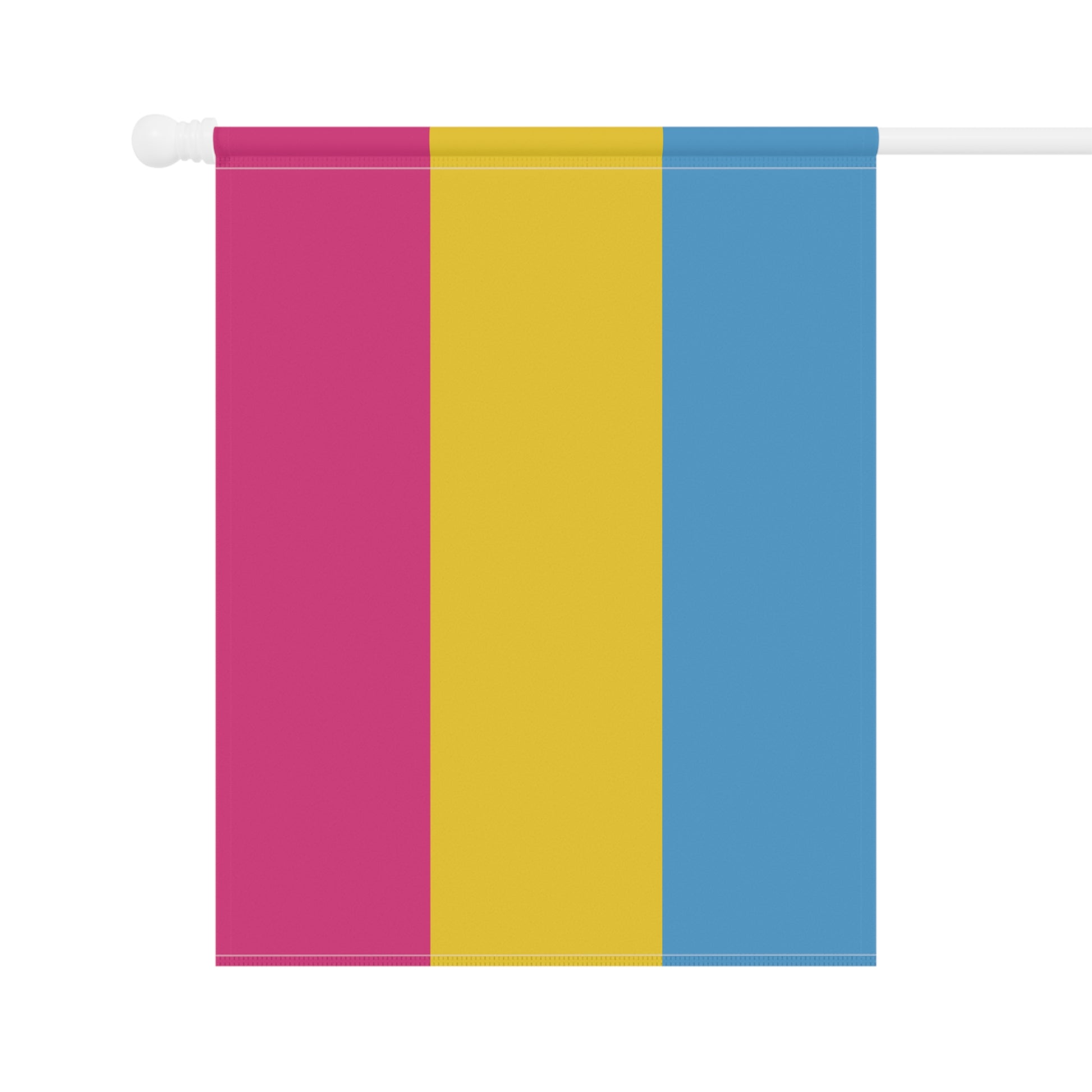 Pansexual Pride Garden Banner