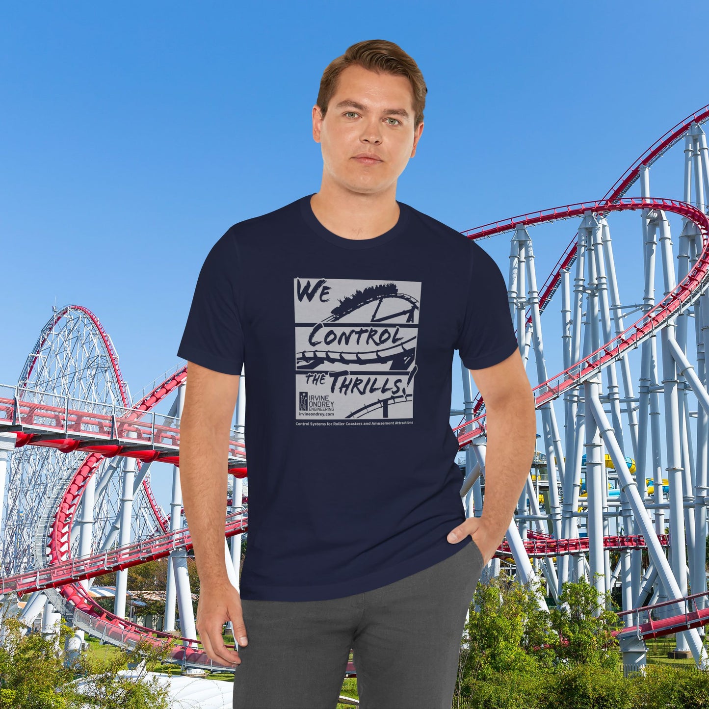 OG Steelie Tee (FRONT graphic) • Irvine Ondrey Engineering