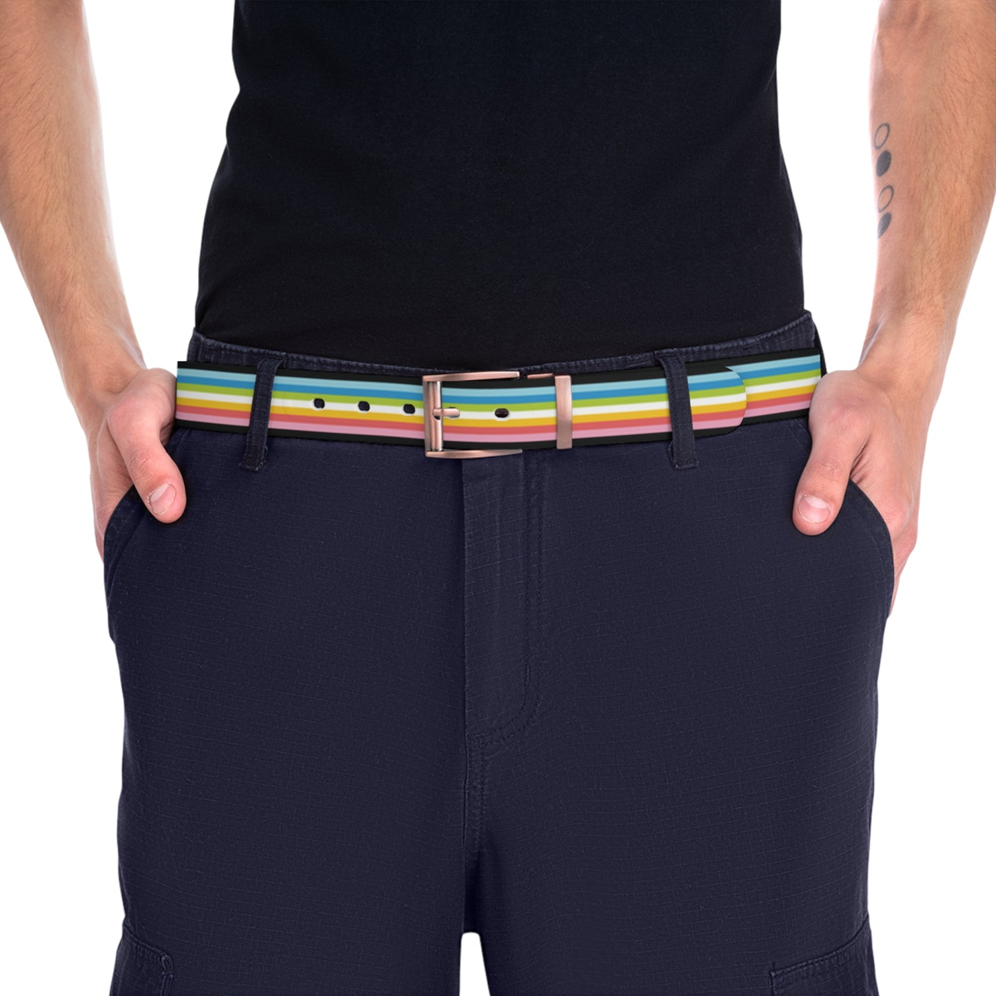 Queer Pride Flag Belt
