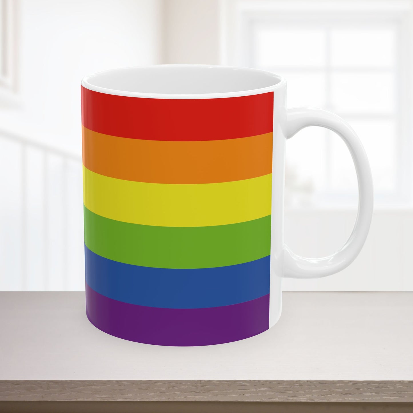 Intersex-Inclusive Progress Rainbow Pride Flag 11oz or 15oz Ceramic Mug