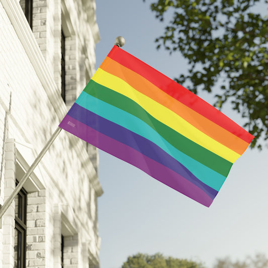 60" x 36" Rainbow Pride 7-Stripe Flag