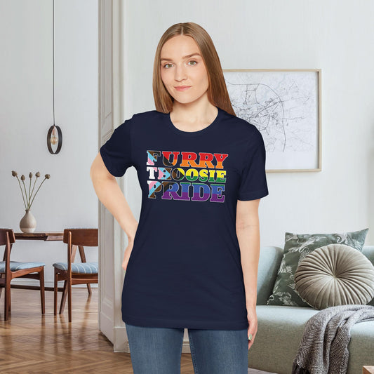Navy Furry Amusement Park Thoosie Pride Tee