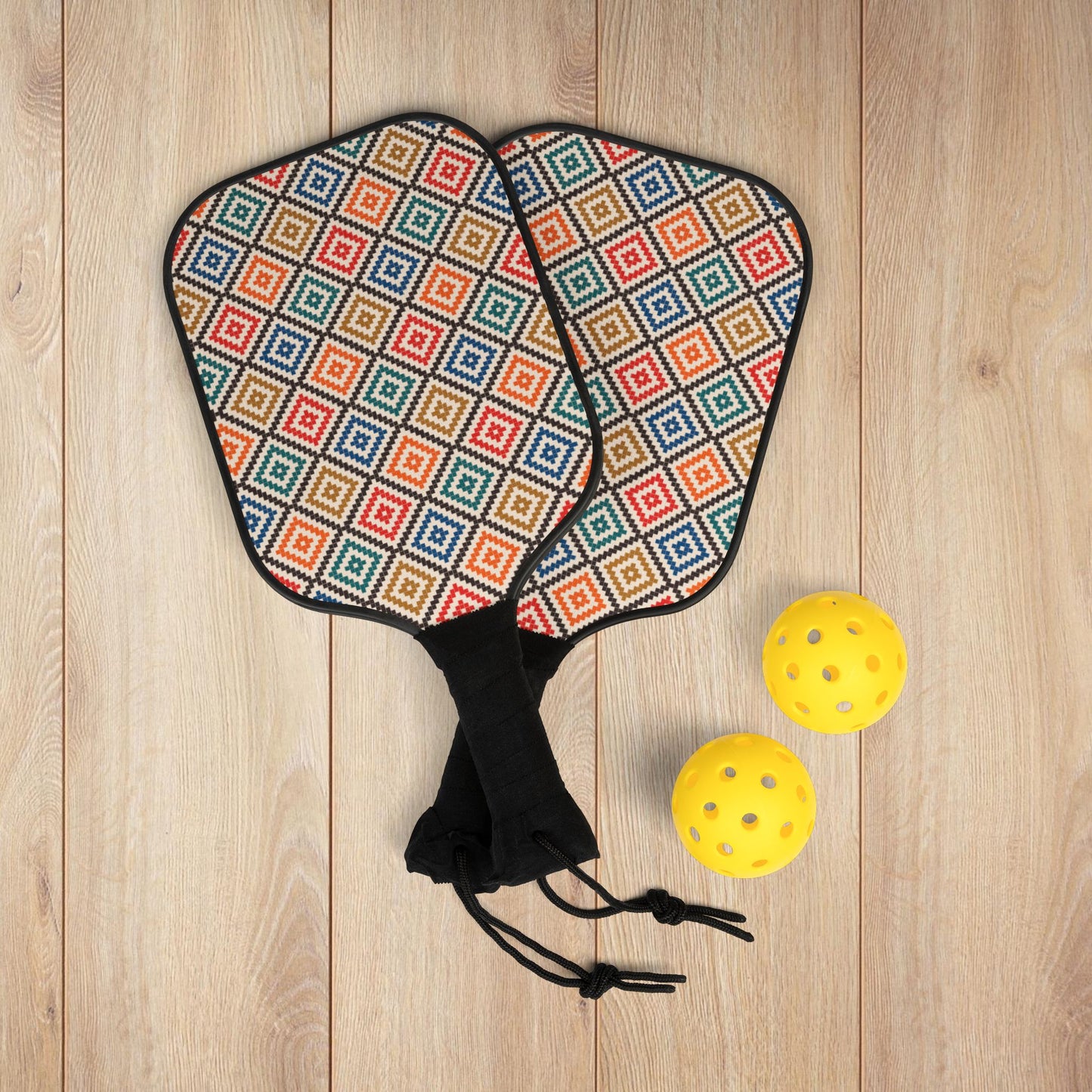 Diamond Pattern Pickleball Paddles