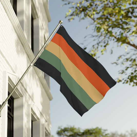 36'' × 60'' Anodiean Pride Horizontal-Stripes Flag with Grommets