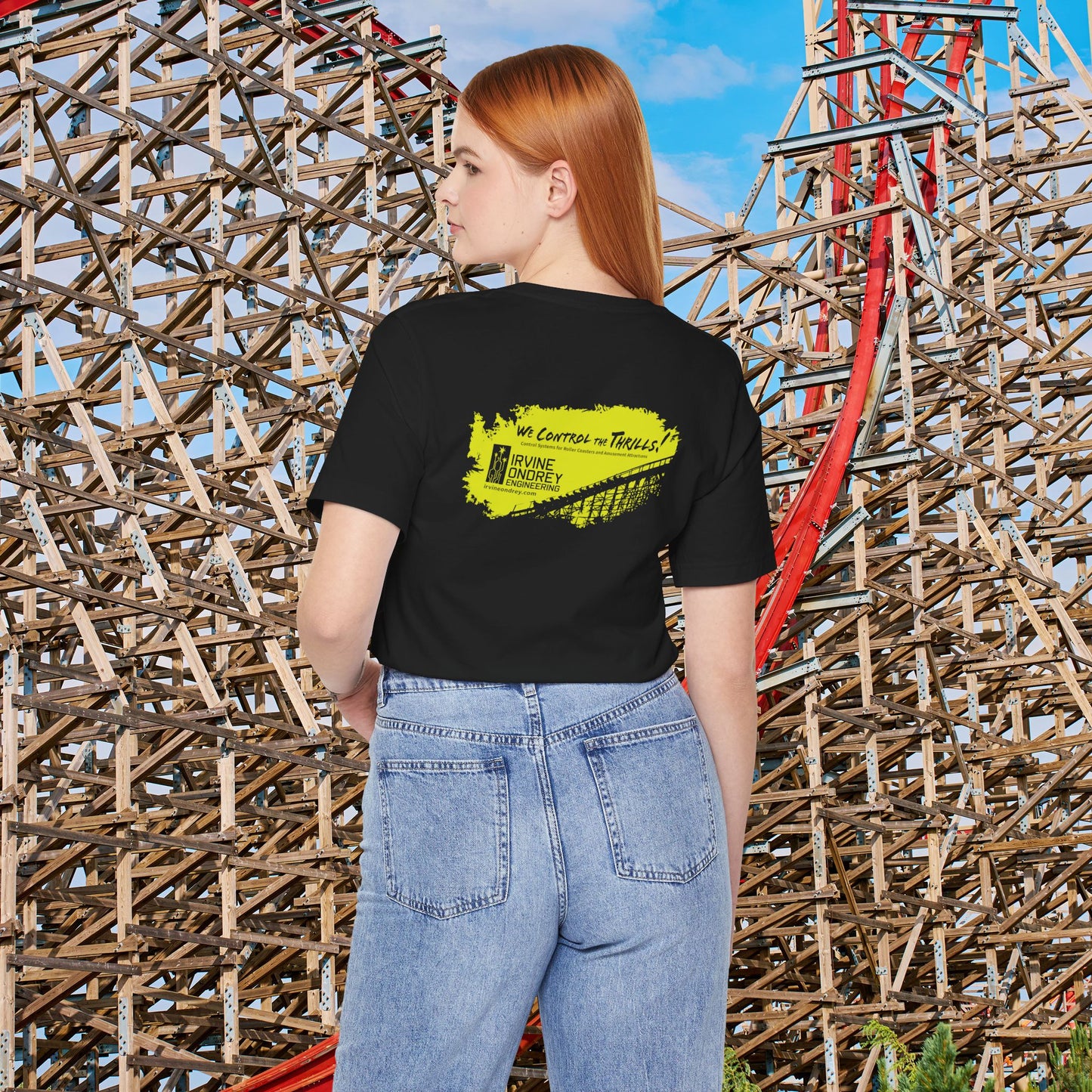 OG Woodie Tee (BACK graphic) • Irvine Ondrey Engineering