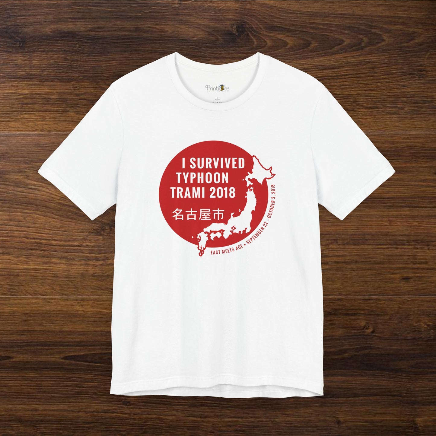 I Survived Typhoon Trami 2018 Tee, East Meets ACE Shirt
