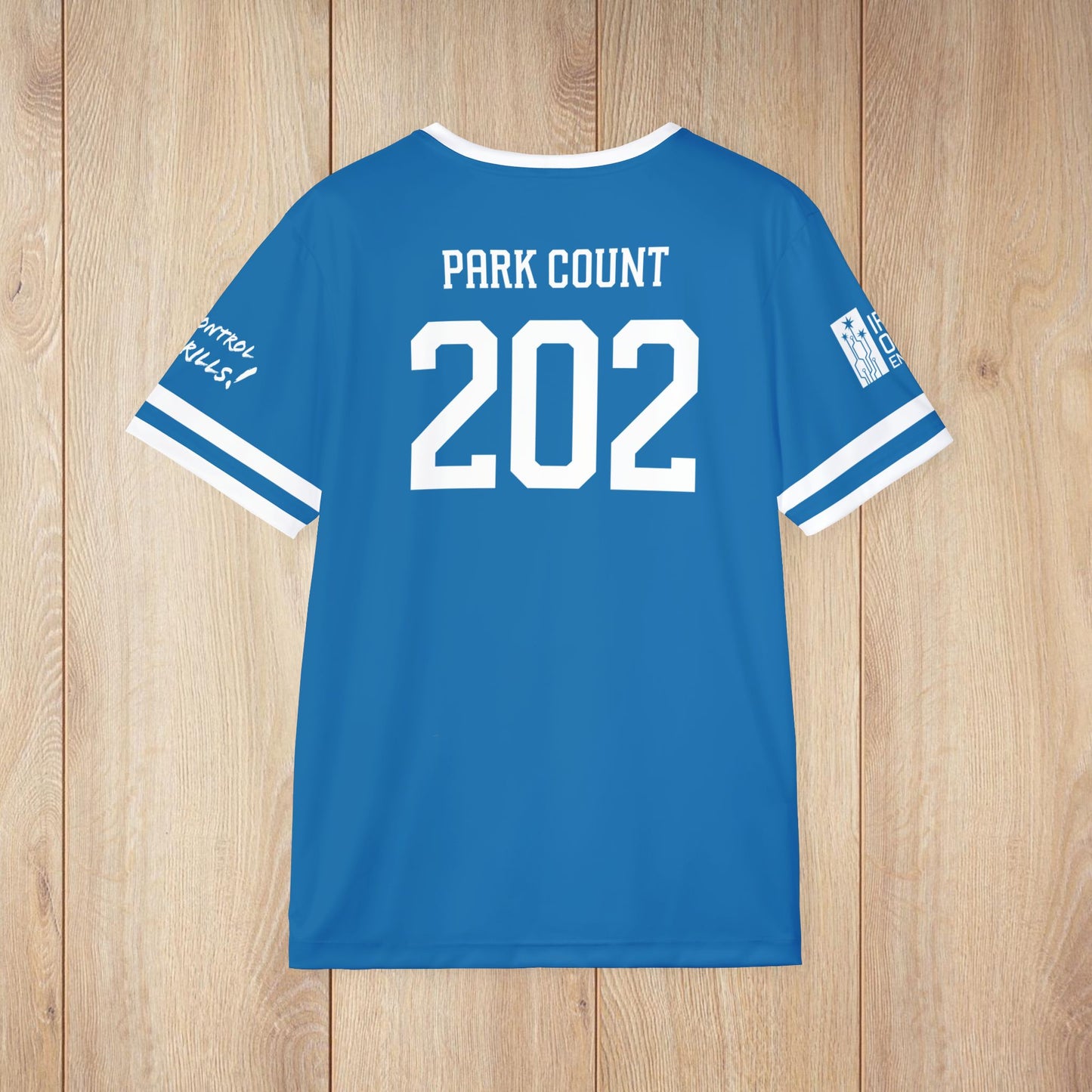 Coaster & Park Count Blue Jersey • Irvine Ondrey Engineering