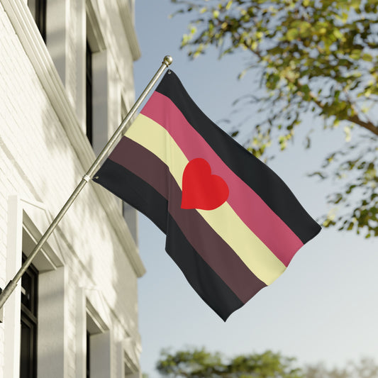 36'' × 60'' Fat Fetish Pride Flag with Grommets