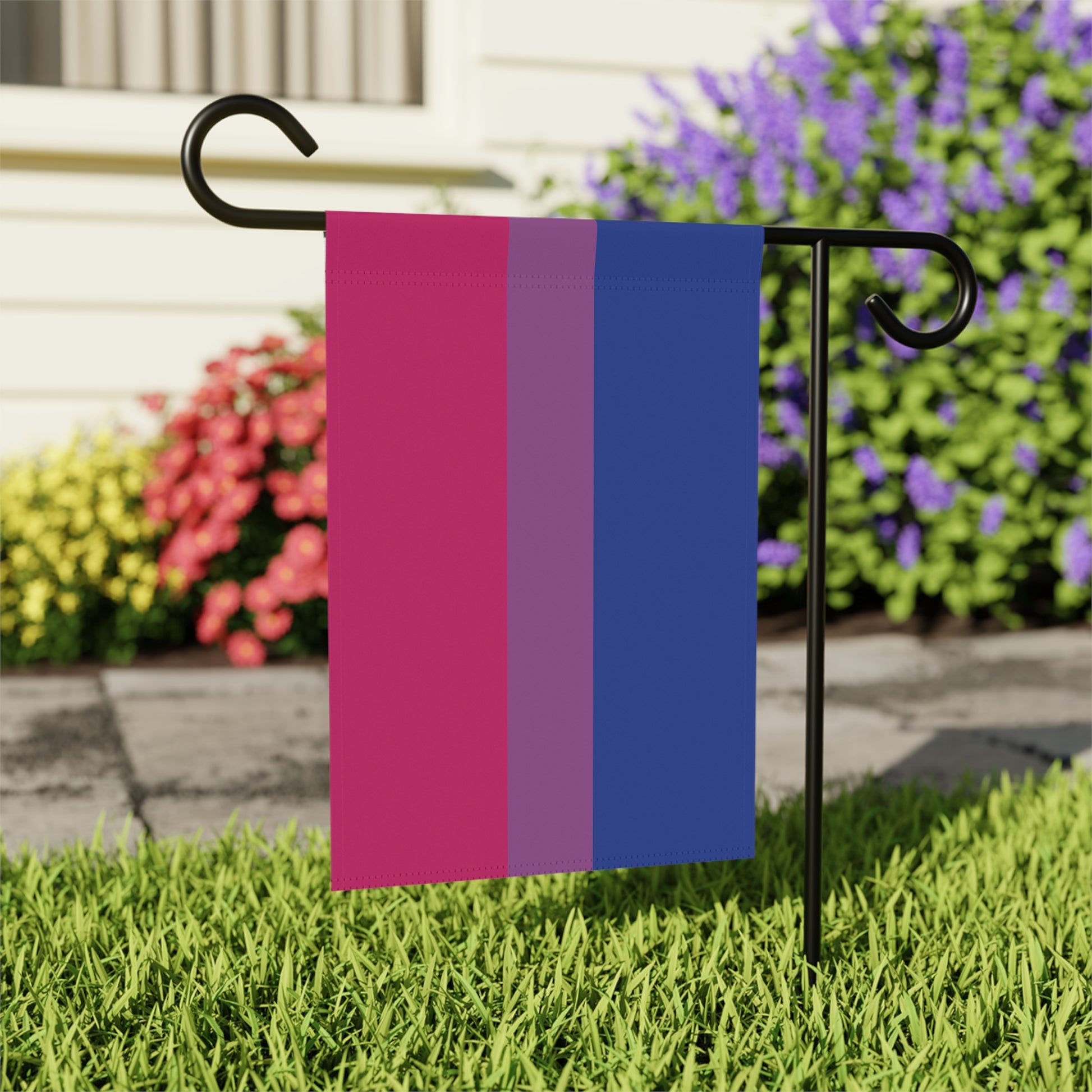 12'' × 18'' Bisexual Pride Garden Banner