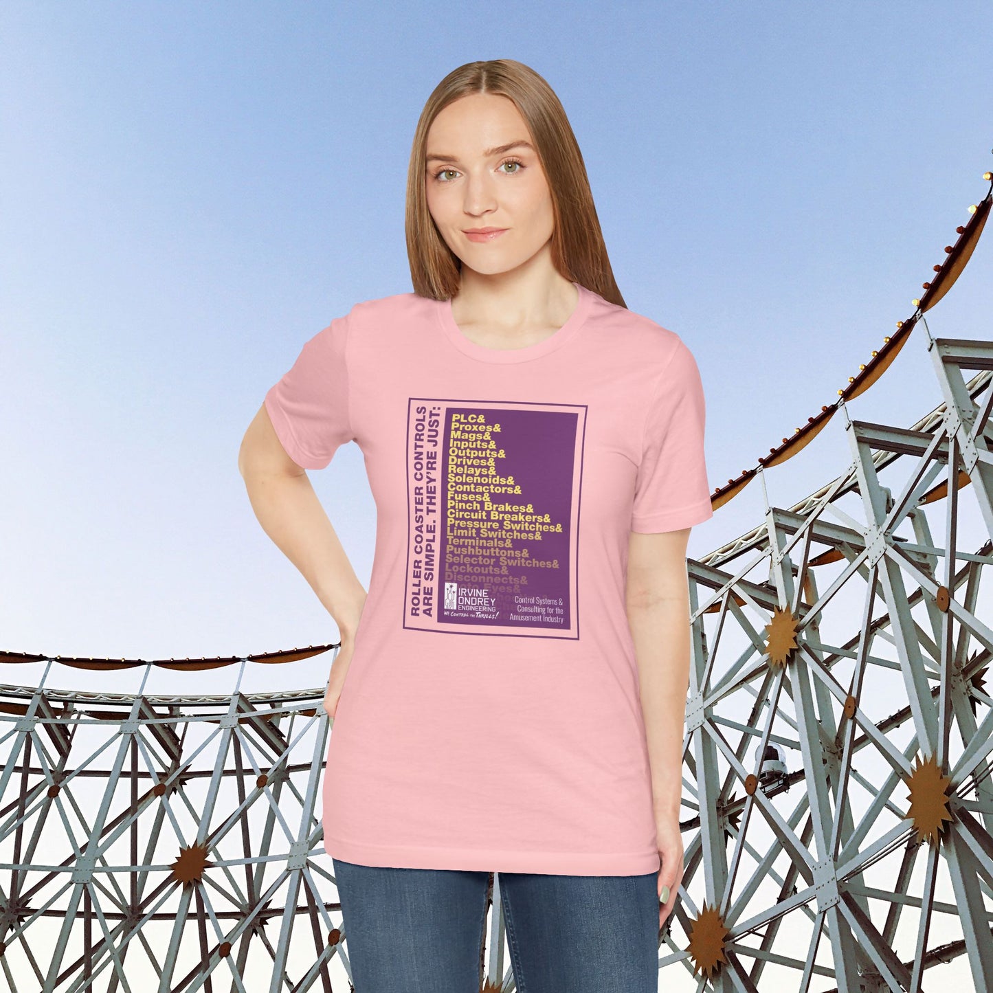 OG Controls Tee (FRONT graphic) • Irvine Ondrey Engineering