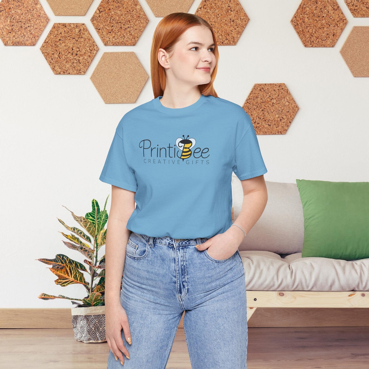 Camiseta con logotipo PrintiBee