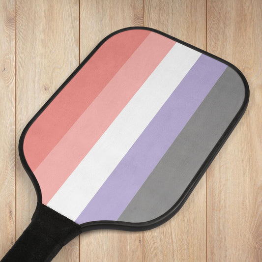 Cupioromantic Pride Flag Pickleball Kit
