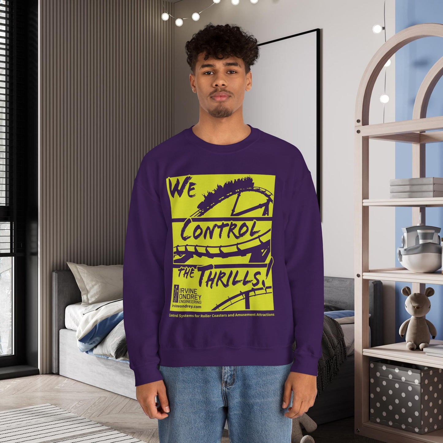 OG Steelie Sweatshirt (FRONT graphic) • Irvine Ondrey Engineering