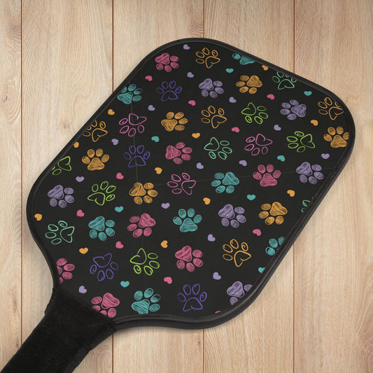 Colorful Paws Pickleball Paddles