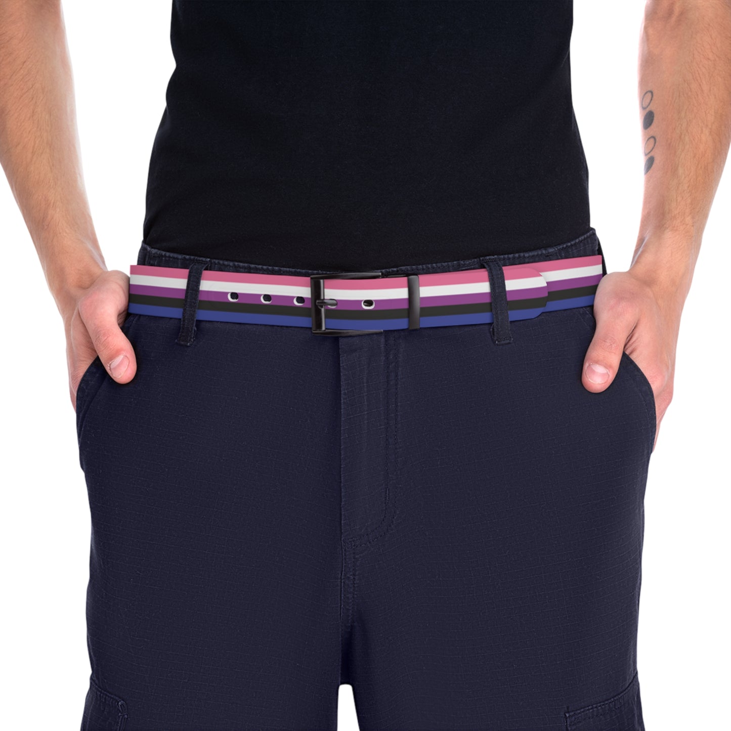 Genderfluid Pride Flag Belt