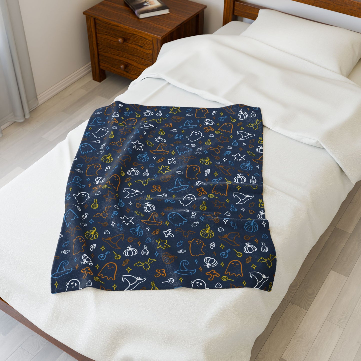 Aroace Halloween Velveteen Plush Blanket