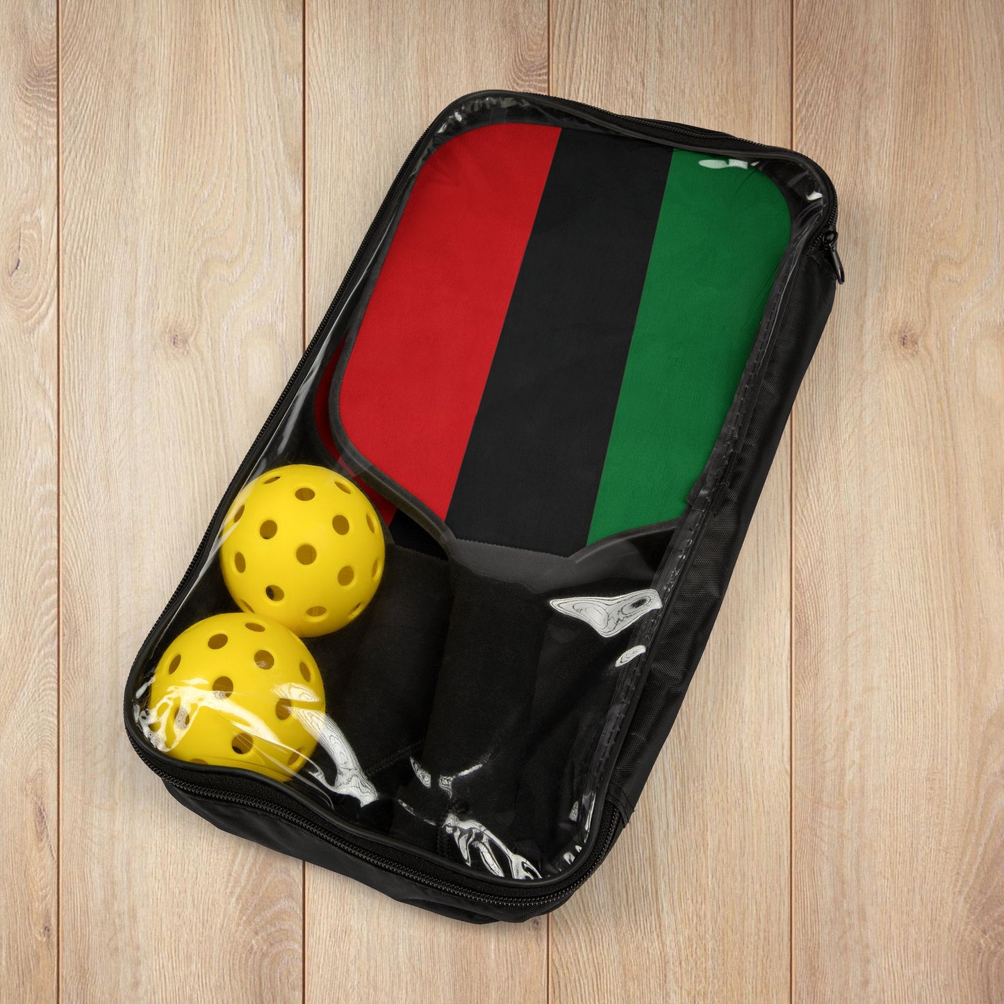 Pan-African Flag Pickleball Kit