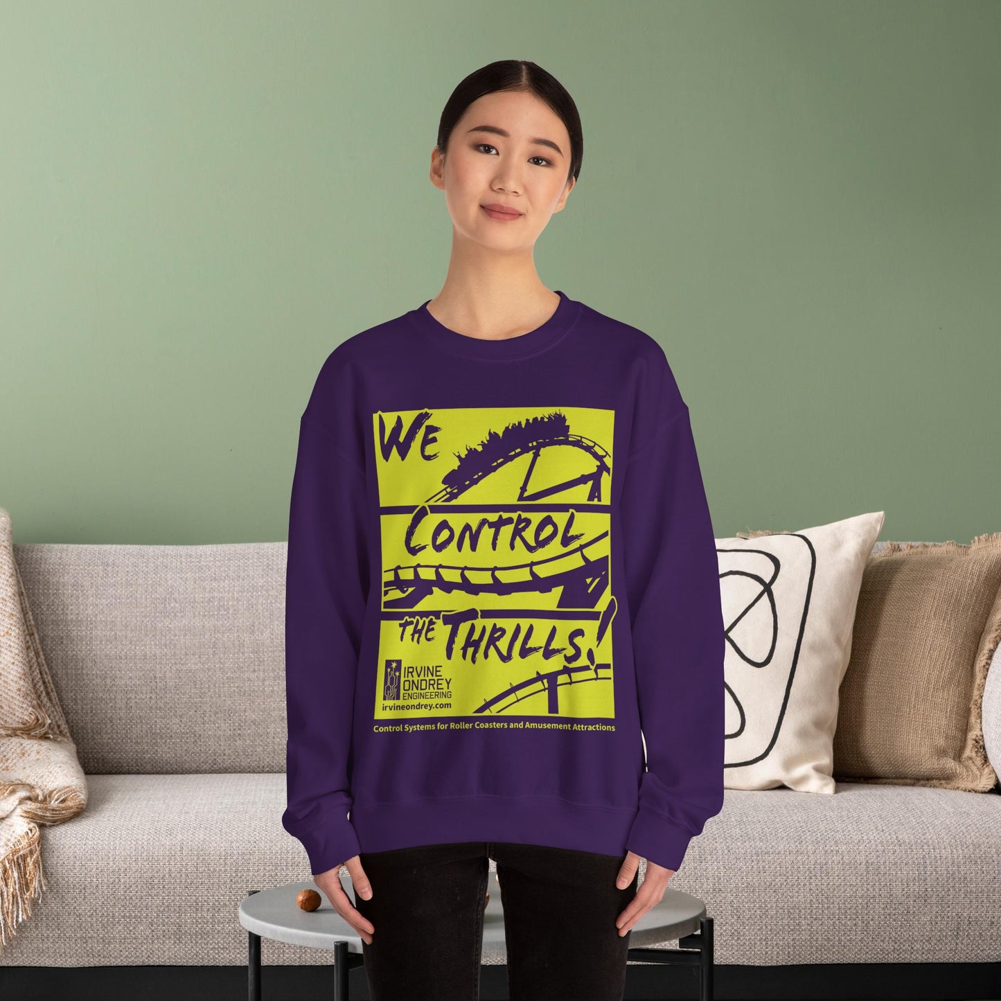 OG Steelie Sweatshirt (FRONT graphic) • Irvine Ondrey Engineering