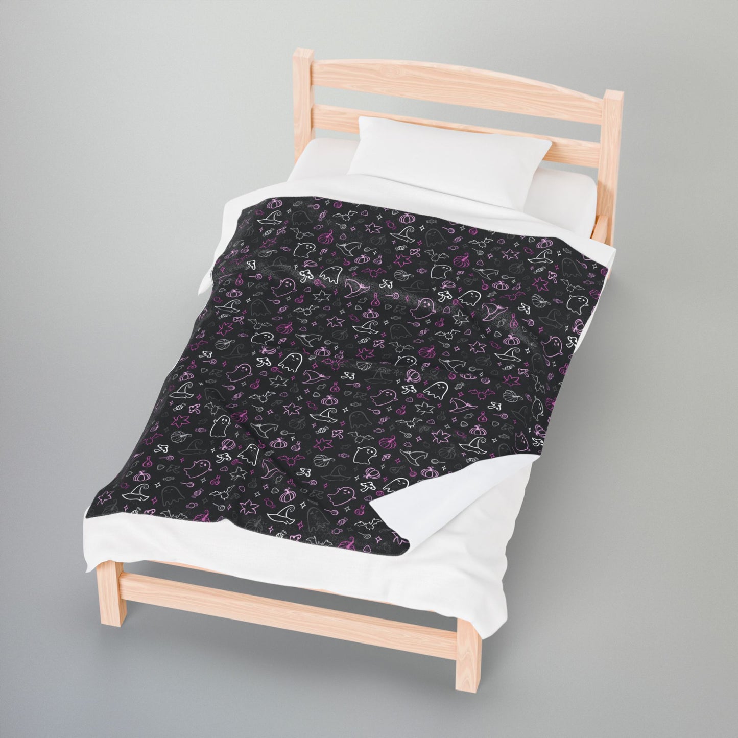 Straight Queer Pride Halloween Velveteen Plush Blanket
