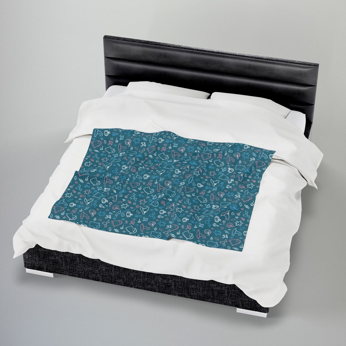 Transgender Pride Halloween Velveteen Plush Blanket