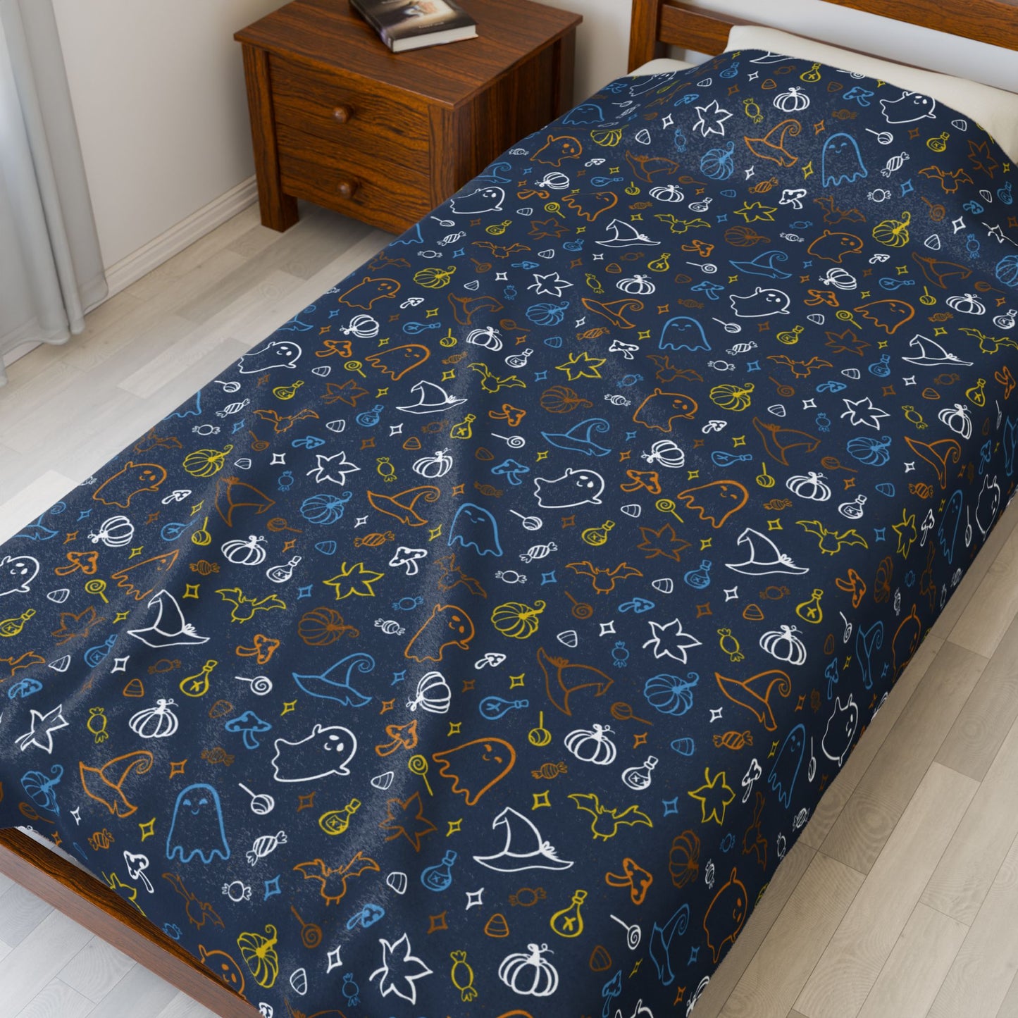 Aroace Halloween Velveteen Plush Blanket