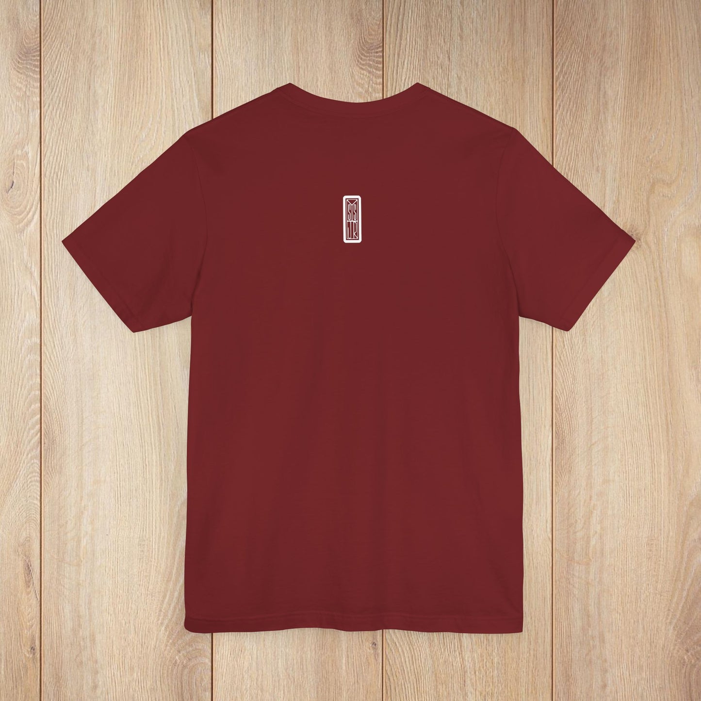 3 Lovebirds in Winter Wear & Perched on a Candy Cane, Line Art Tee