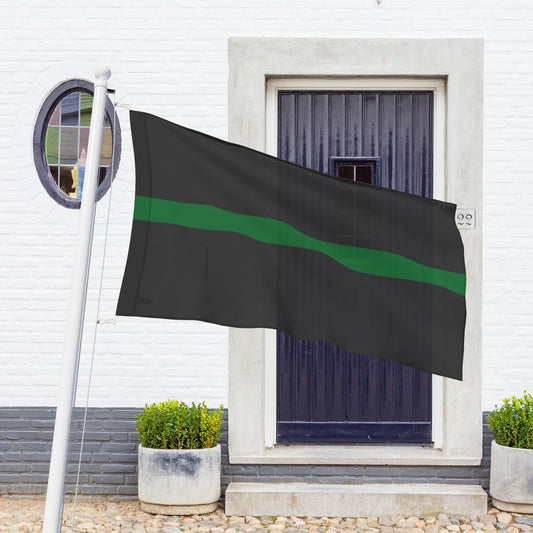 Thin Green Line Flag for Federal Law Enforcement