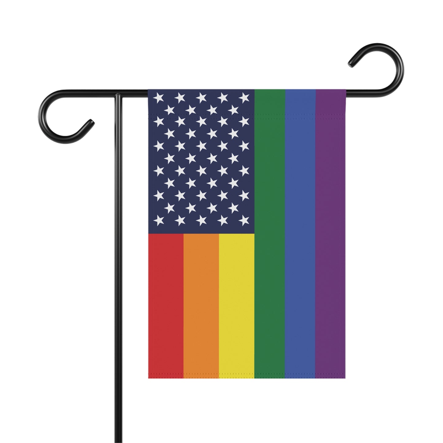 United States Rainbow Pride Garden Flag Banner