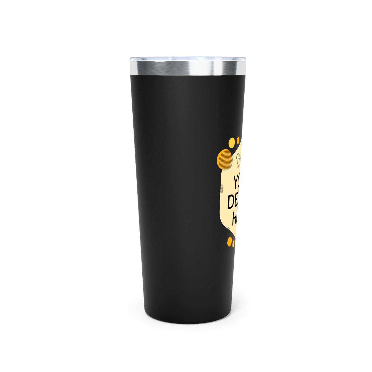 Custom 22oz Insulated Copper Tumbler