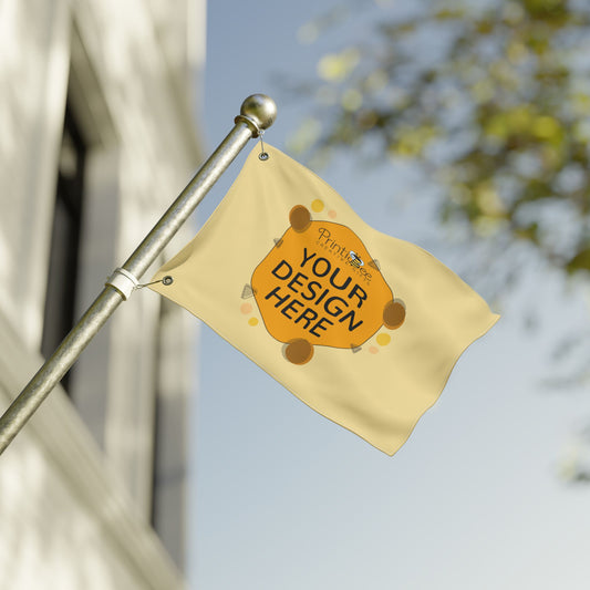 Custom Double-Sided Flag with Grommets
