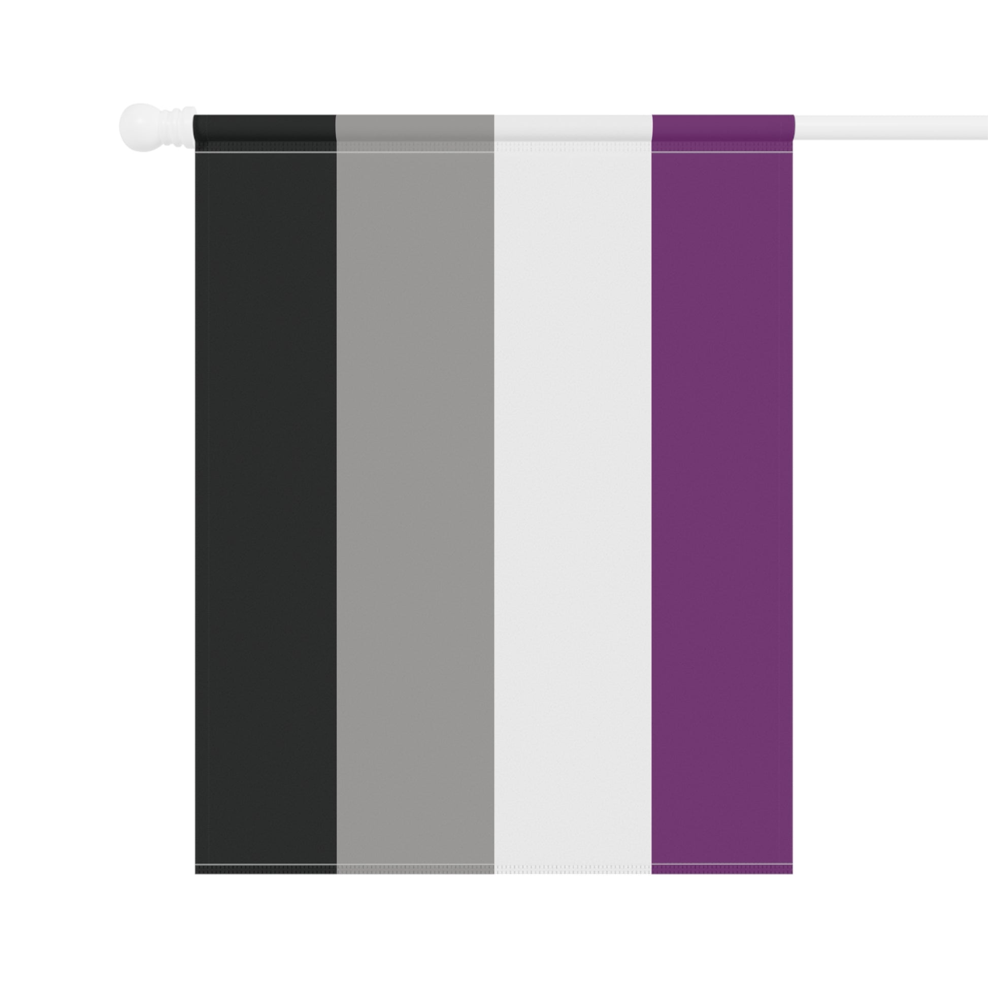 Asexual Pride Garden Banner