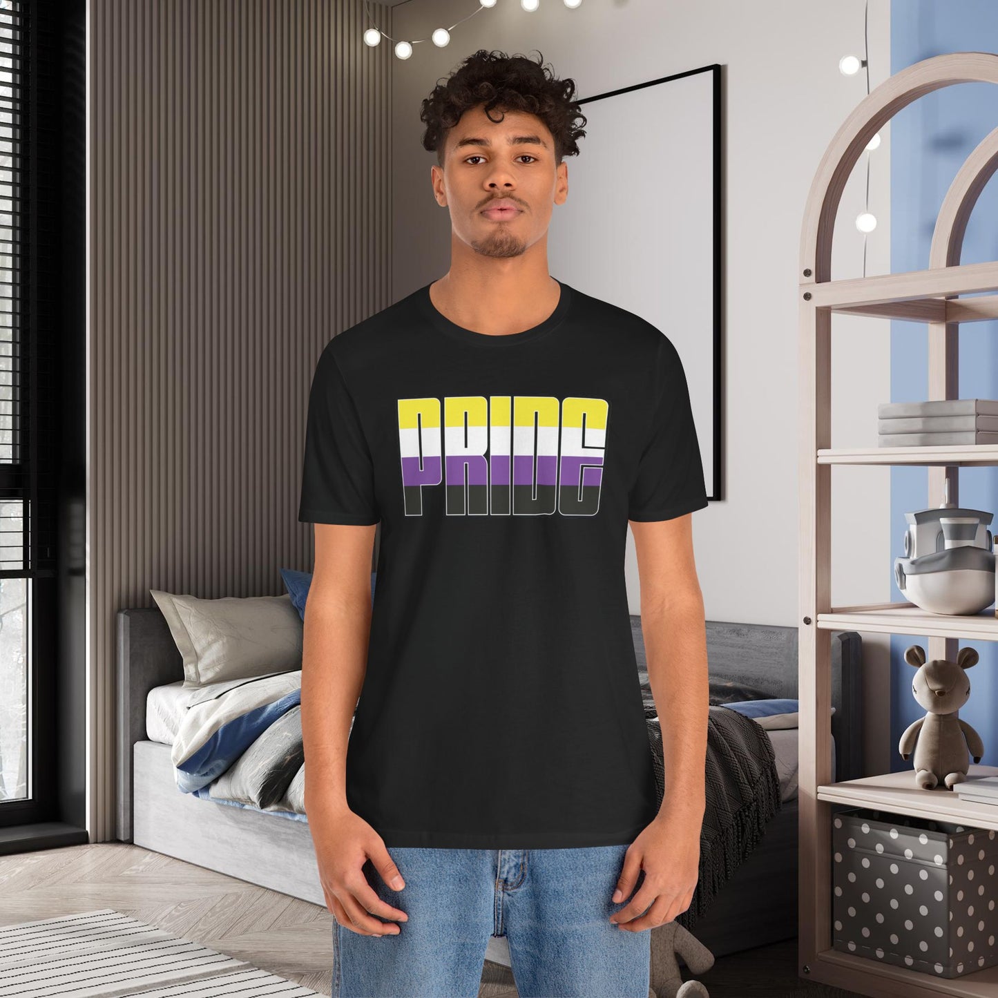 Black Non-Binary Pride Tee