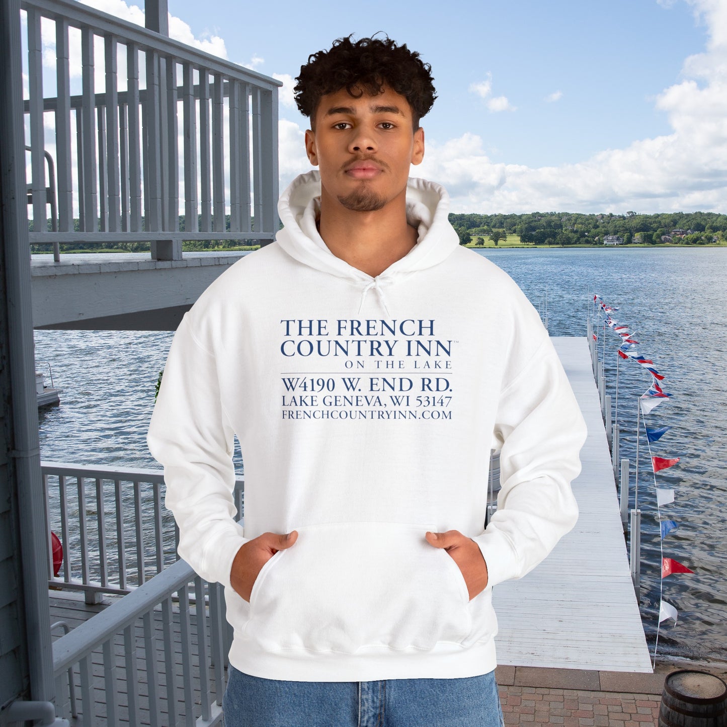 The French Country Inn Hoodie • Lake Geneva, Walworth County, WI