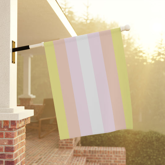24.5'' × 32'' Pangender Pride Garden Banner