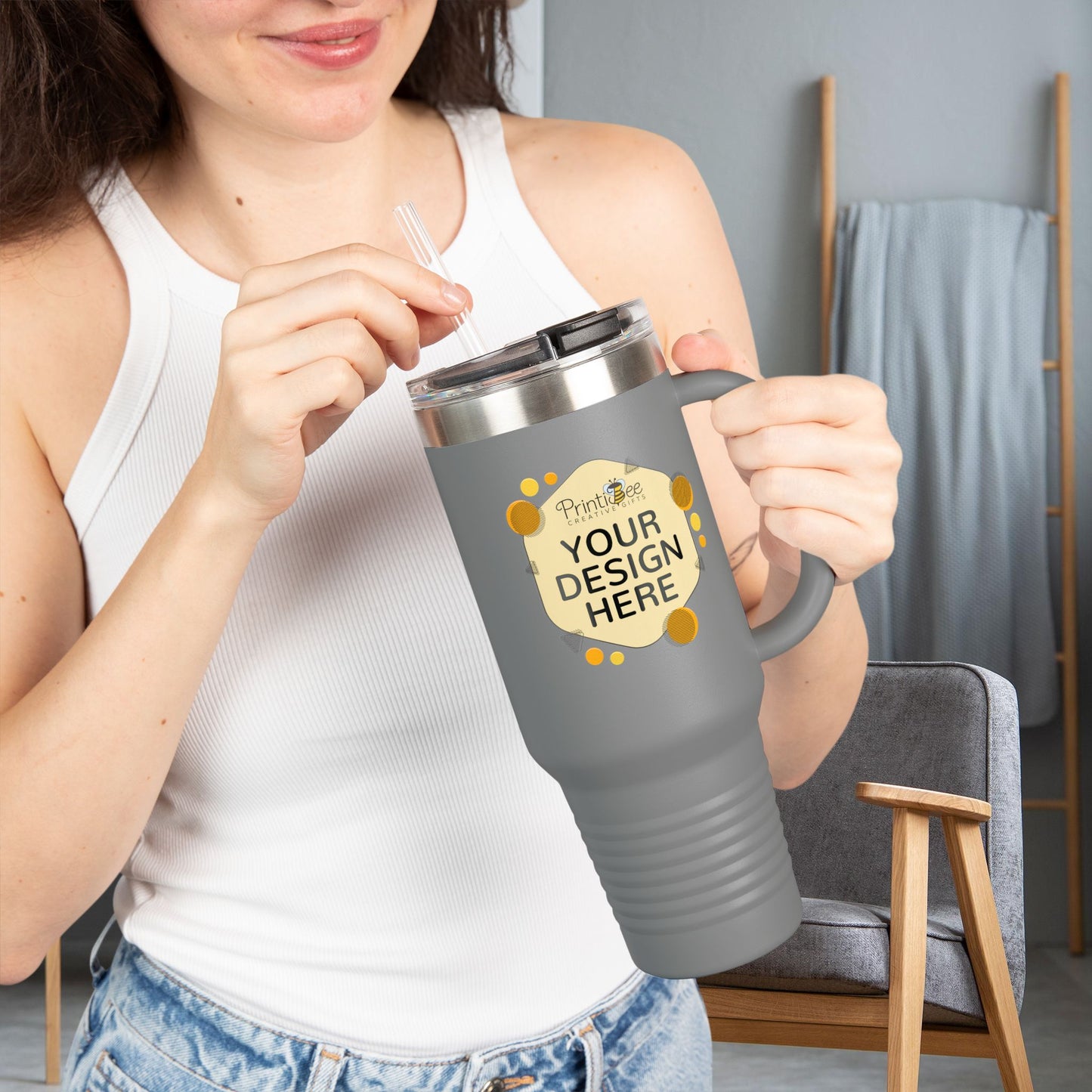 Custom Insulated Travel Mug