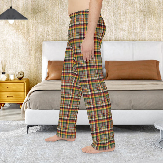 Men’s Brown & Green Gurnee IL Pajama Pants