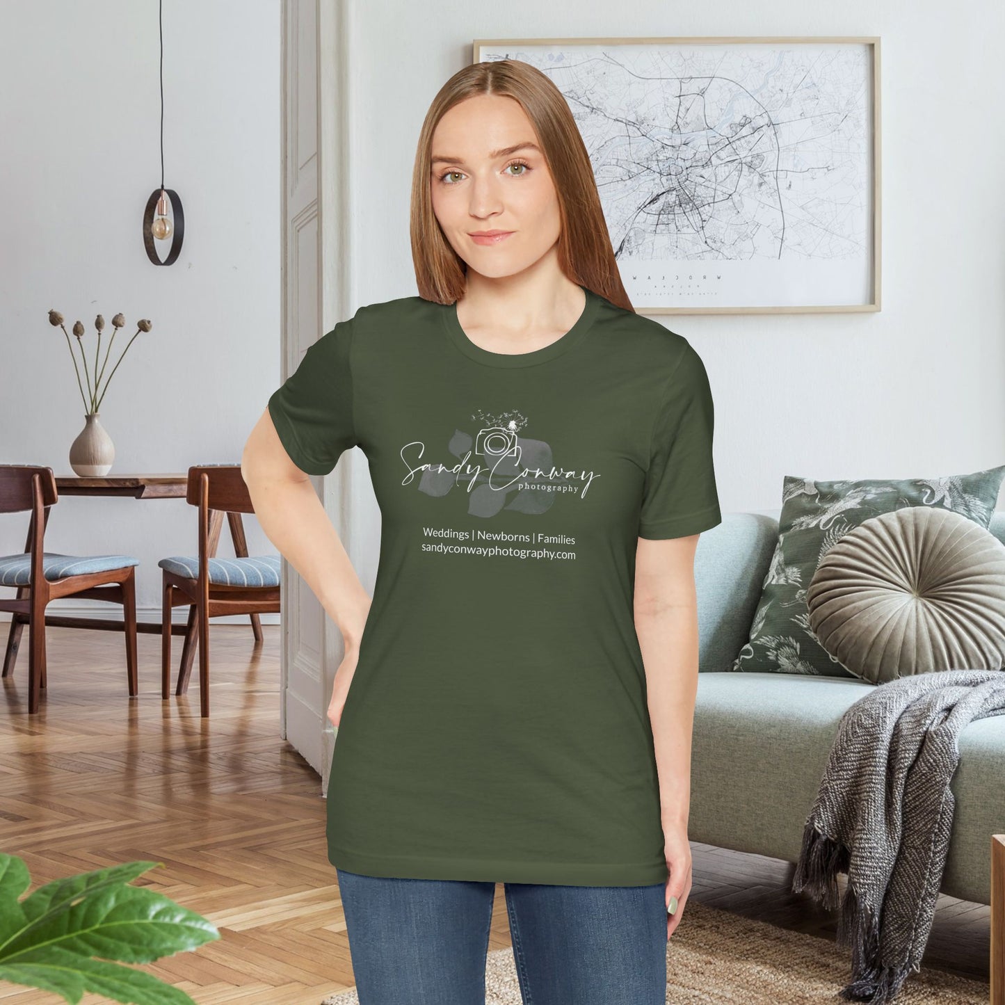 Sandy Conway Photography Tee • Racine, Racine County, WI