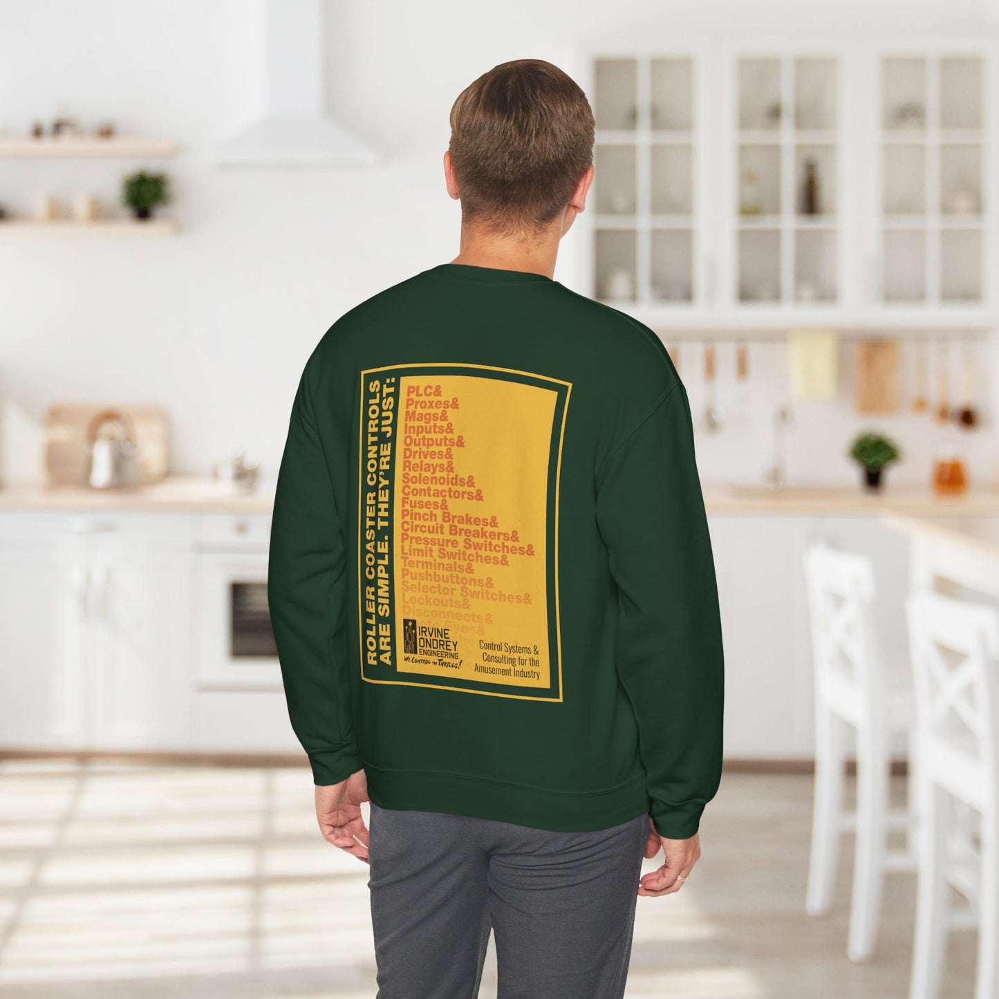 OG Controls Sweatshirt (BACK graphic) • Irvine Ondrey Engineering