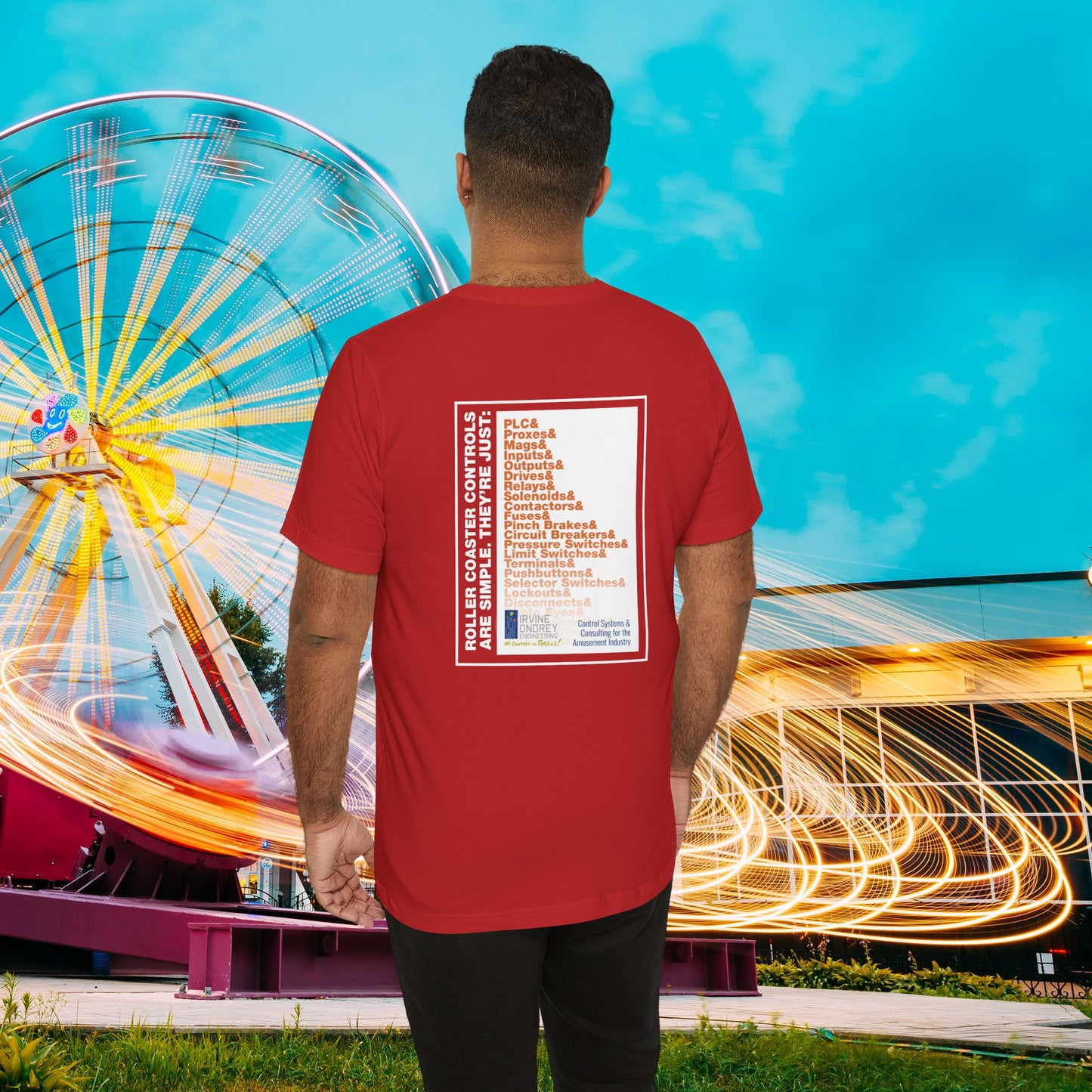 OG Controls Tee (BACK graphic) • Irvine Ondrey Engineering