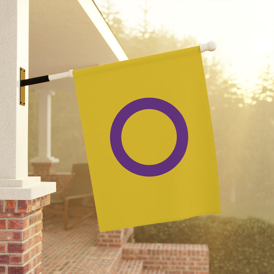 24.5'' × 32'' Intersex Pride Garden Banner