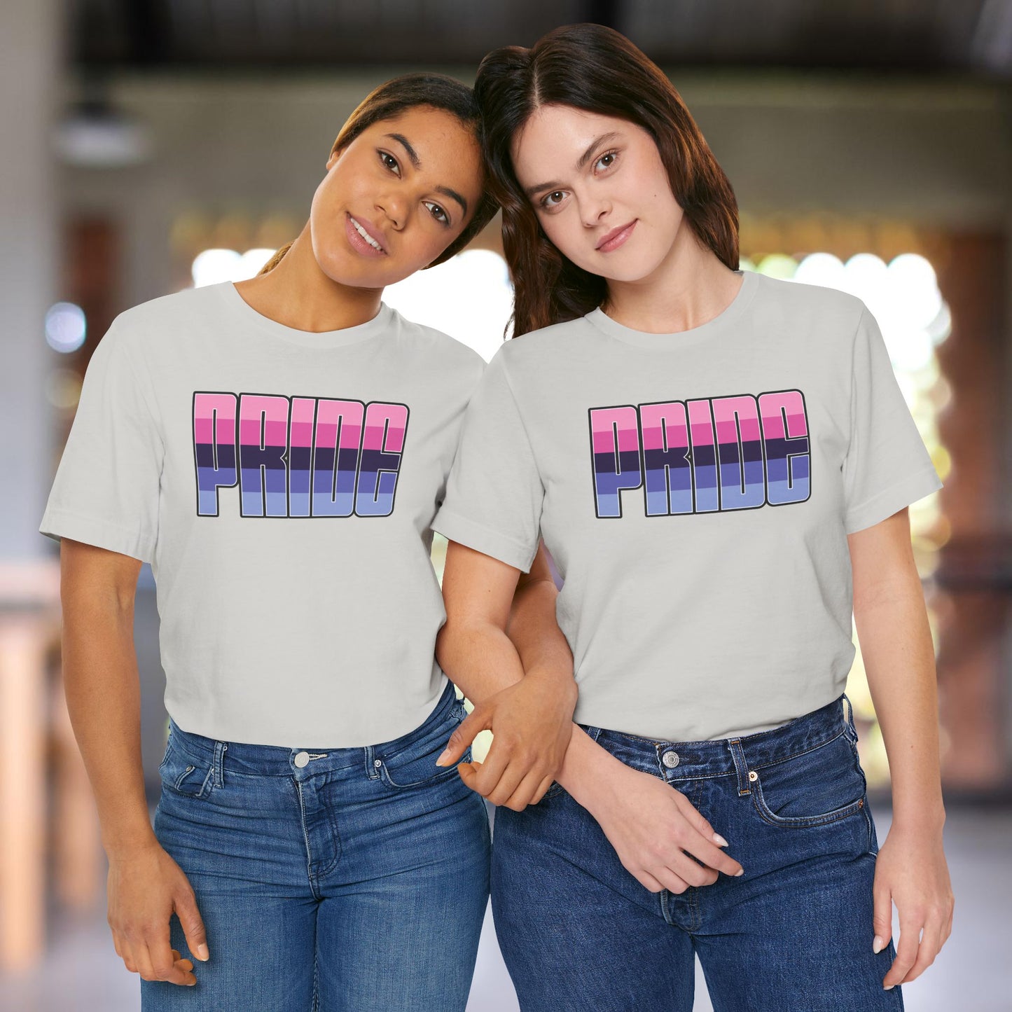 Silver Omnisexual Pride Tee