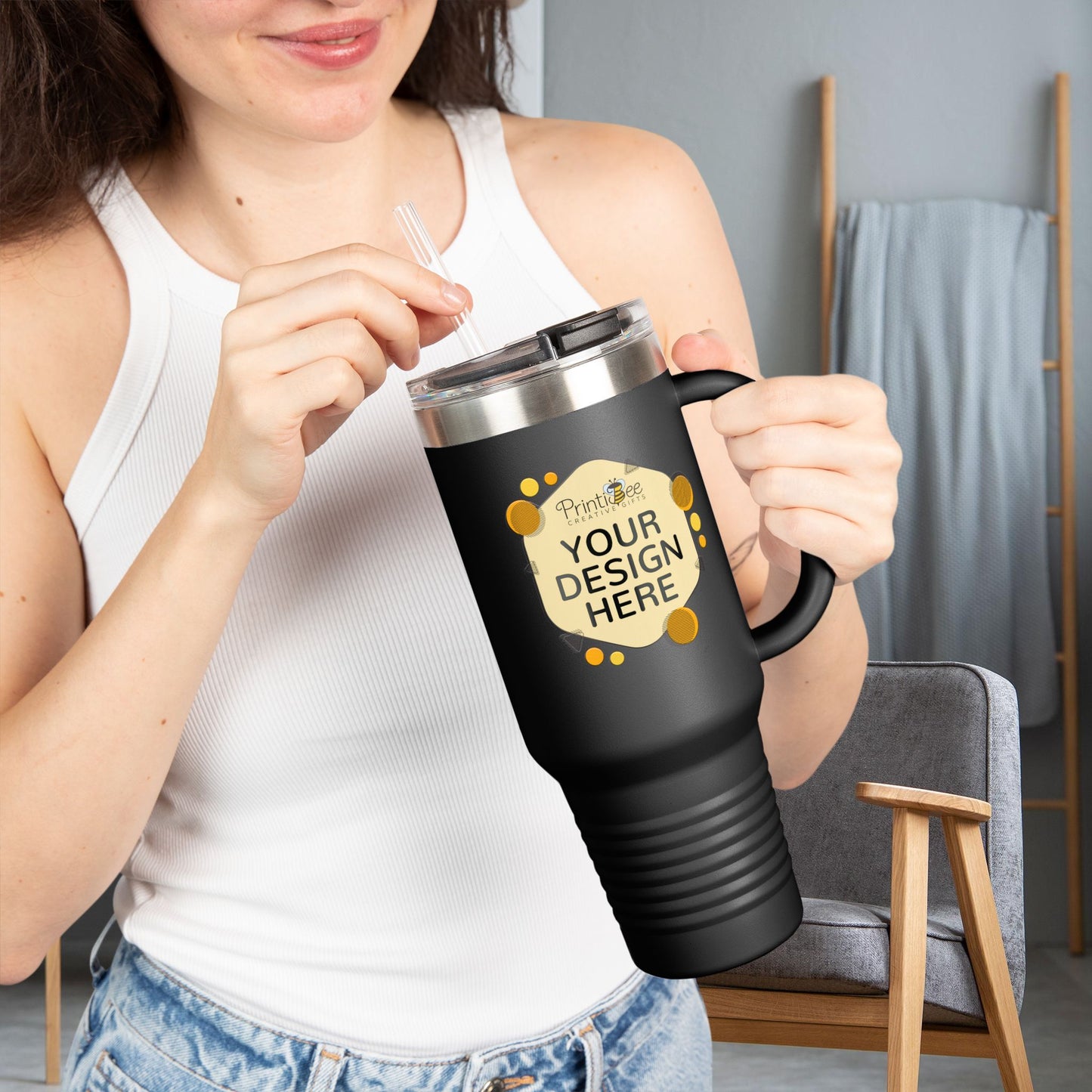 Custom Insulated Travel Mug