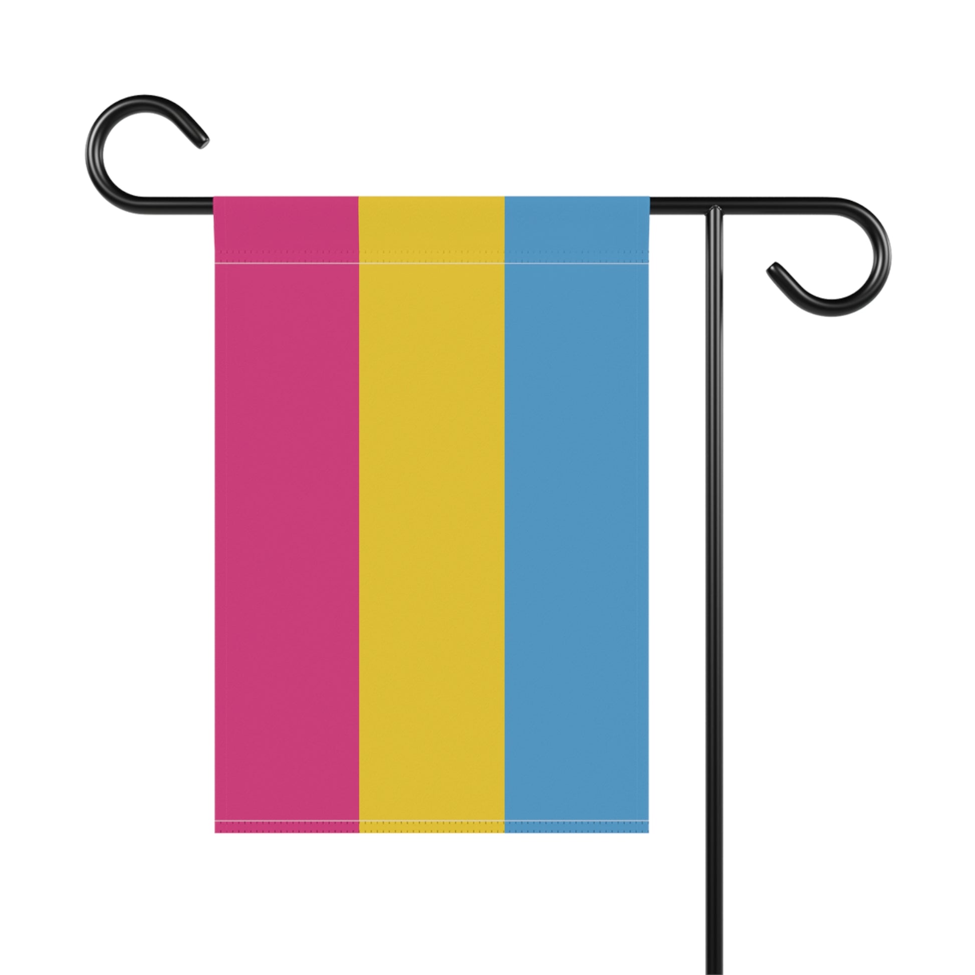 Pansexual Pride Garden Banner