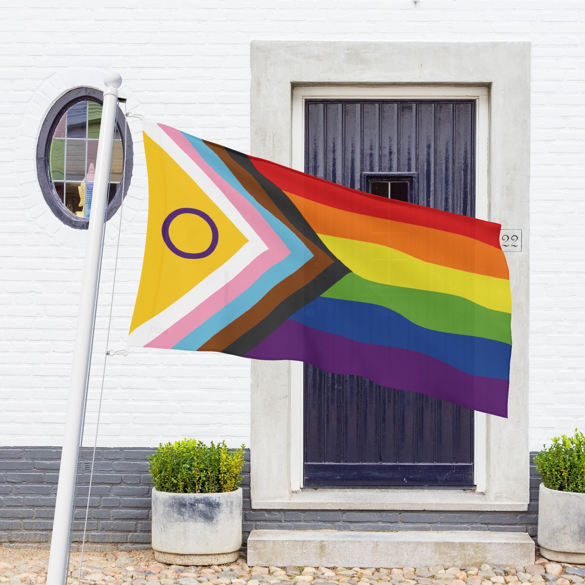 Intersex-Inclusive Rainbow Pride Flag